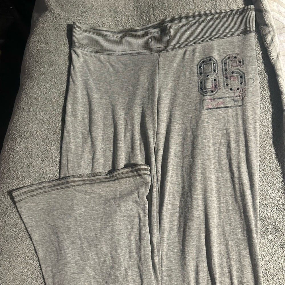 PINK Victoria's Secret Gray Lounge Pants